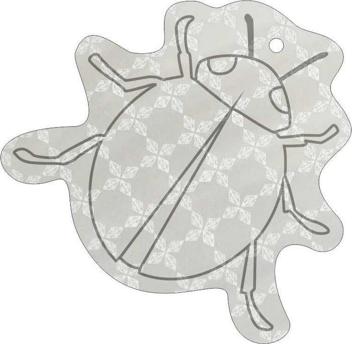 Reflektierende Marienkäfer Anhänger, Made in Germany – Bild 2