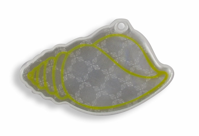 Reflektierende Schneckenhaus Anhänger, Made in Germany – Bild 2