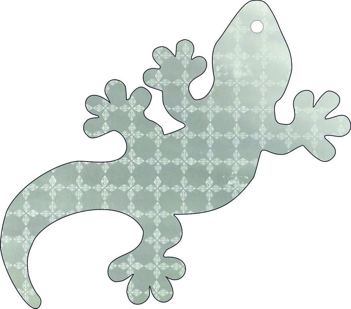 Reflektierende Gecko Anhänger, Made in Germany – Bild 2