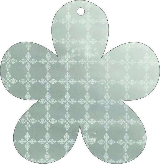 Reflektierende Blumen Anhänger, Made in Germany – Bild 2