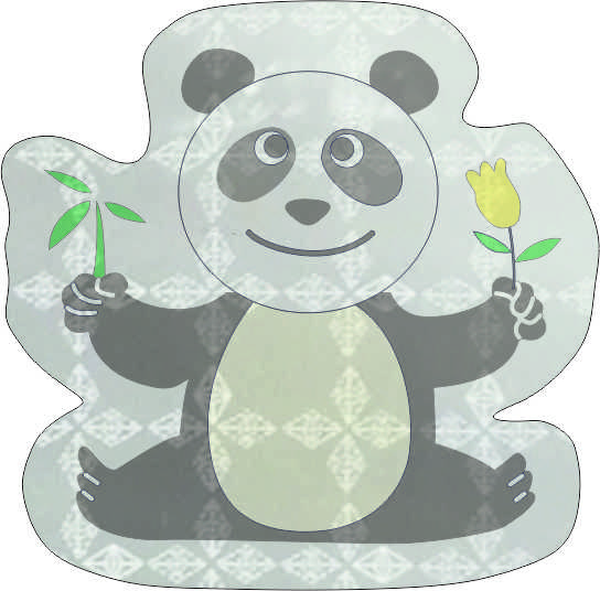 Panda Sticker, Made in Germany – Bild 2