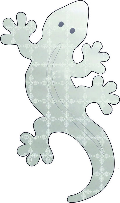Gecko Sticker, Made in Germany – Bild 2
