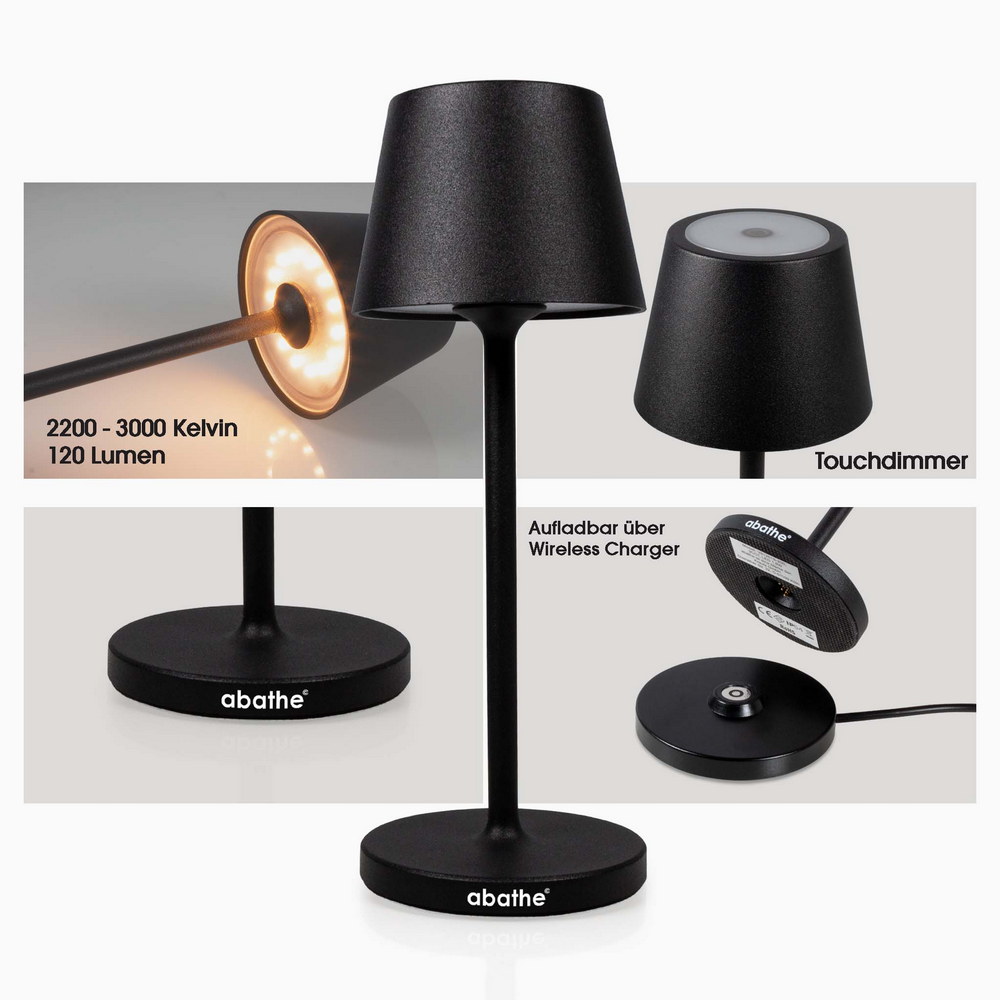 MagLED dinner "mini" LED-Akku Tischleuchte mit Ladestation – Bild 2