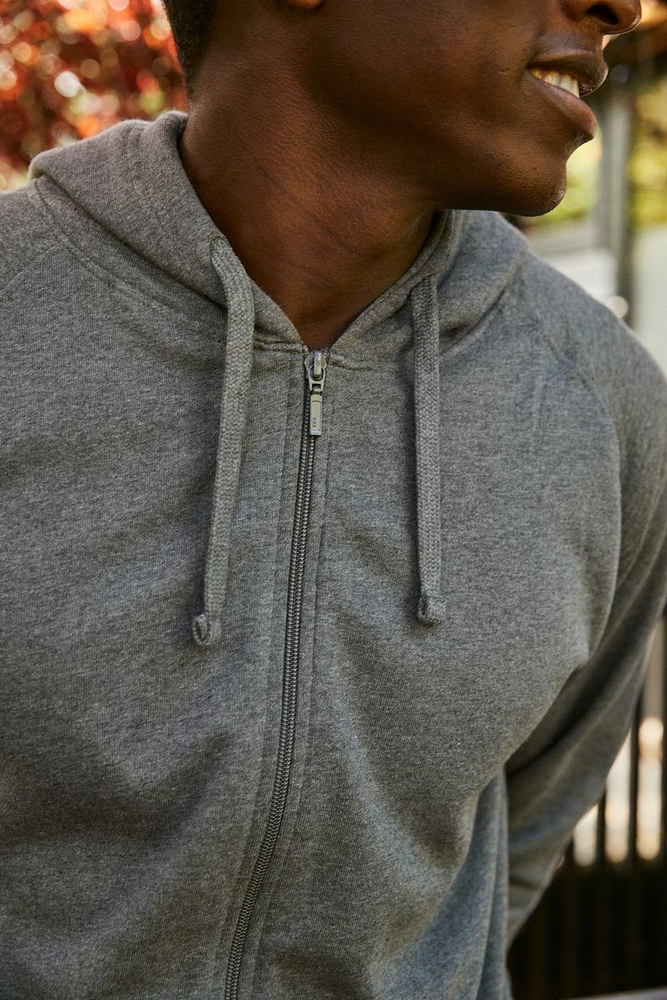 Neutral Mens Zip Hoodie – Bild 2