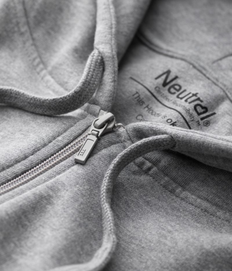 Neutral Mens Zip Hoodie – Bild 3