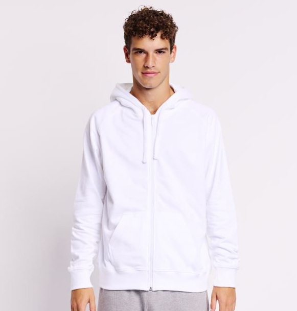 Neutral Mens Zip Hoodie – Bild 4