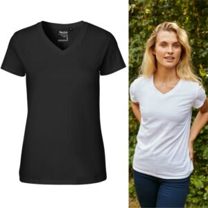 Neutral Ladies V-Neck T-Shirt