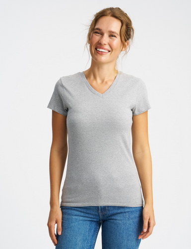 Neutral Ladies V-Neck T-Shirt – Bild 2
