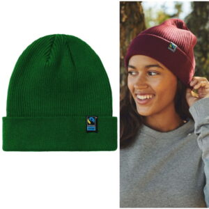 Neutral Mixed Knit Beanie, one size