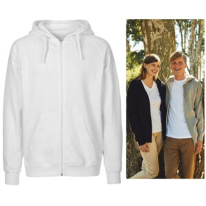 Neutral Unisex Tiger Cotton Hoodie mit Zip