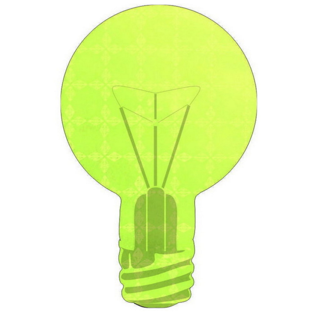 Glühbirnen Sticker, Made in Germany