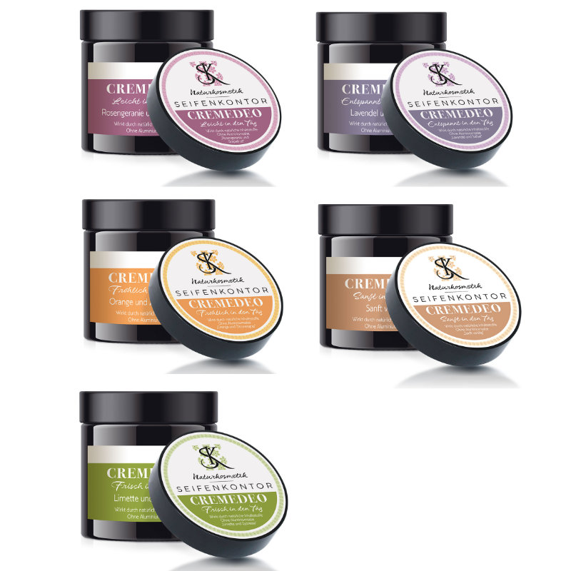 SEIFENKONTOR Cremedeo 65g, Naturkosmetik, vegan, diverse Sorten – Bild 2