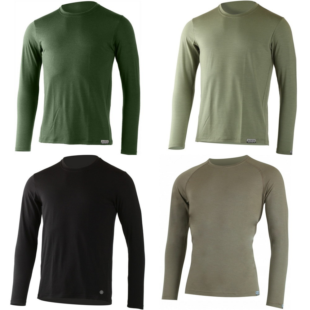 ALAN Mens long sleeve Merino T-shirt, mulesing-frei, Made in EU – Bild 2