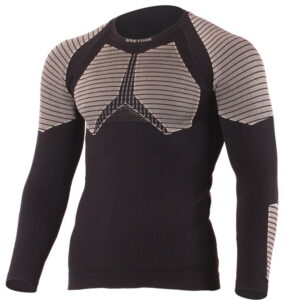 WEROLO Mens Merino Seamless long sleeve T-Shirt, mulesing-frei, Made in EU