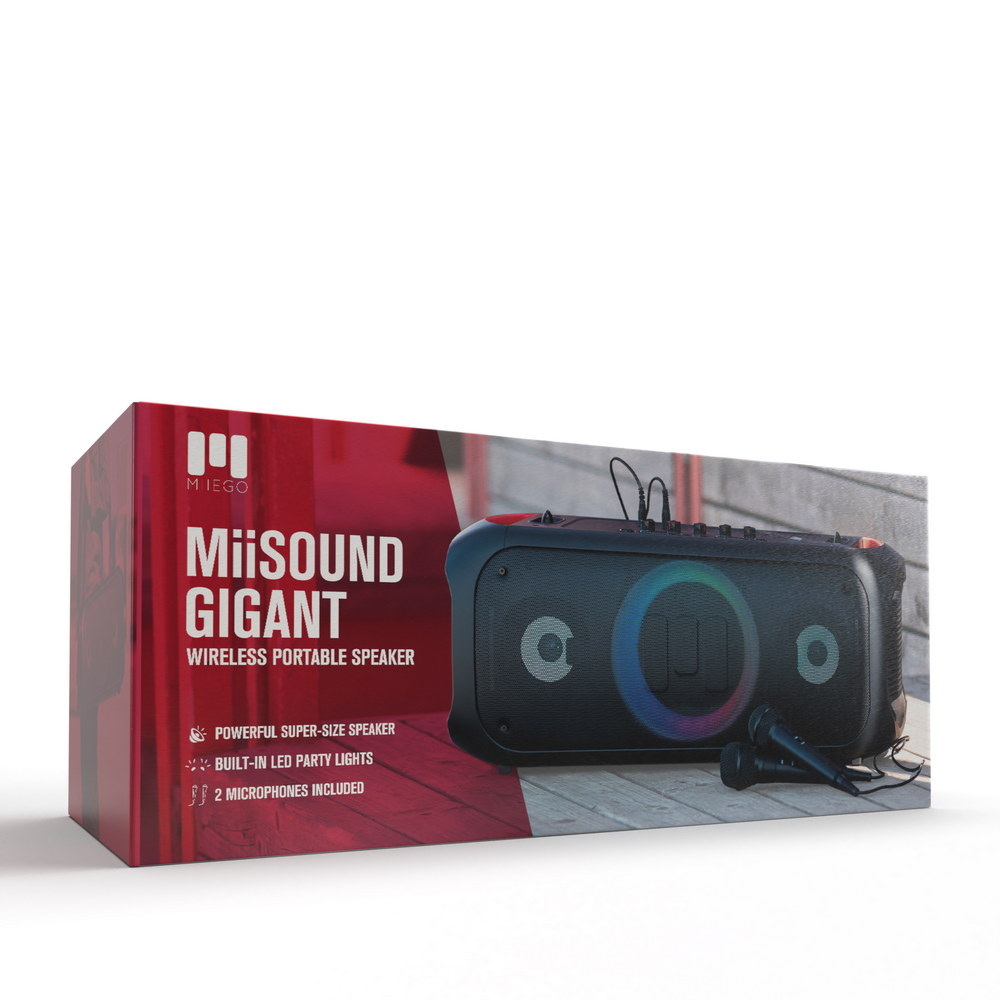 MIIEGO “MiiSOUND GIGANT” XXL-Bluetooth-Lautspecher – Bild 4