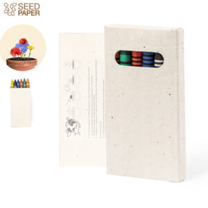 Wachsmalstifte-Set FYSER im Samenpapier